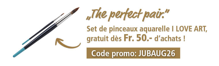 Goodie du mois : Set de pinceaux aquarelle 